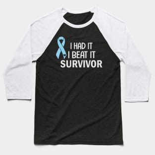 I Had It - I Beat It - Survivor - Celiac Baseball T-Shirt